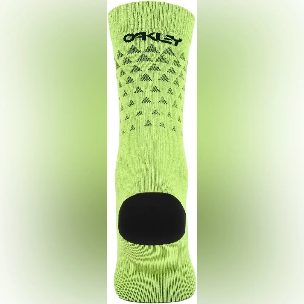 Oakley All Mountain MTB‎ Socks Sulphur Size 9-11 Medium NWT